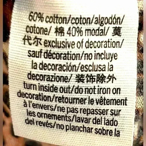 Victoria’s Secret PINK Leopard Print Sleeveless Crop Top Women’s Size XS - Picture 6 of 6